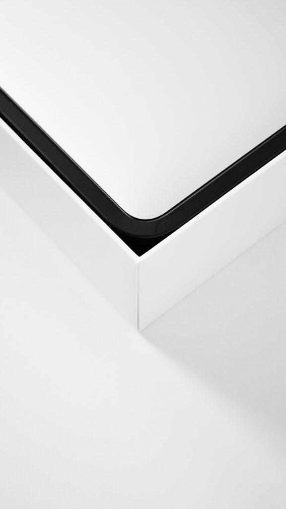 Sleek, minimalist design featuring clean lines and a neutral color palette.